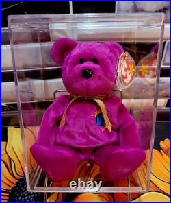 Ty Beanie Babies Rare Millennium/Millenium the Bear Retired WithMisprint Errors