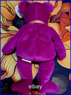 Ty Beanie Babies Rare Millennium/Millenium the Bear Retired WithMisprint Errors