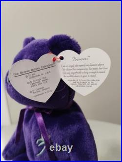 Ty Beanie Babies Rare Princess Diana Bear 1997
