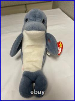 Ty Beanie Babies Rare Retired 1996 Echo the Dolphin