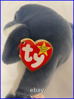 Ty Beanie Babies Rare Retired 1996 Echo the Dolphin
