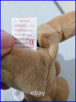 Ty Beanie Babies Rare, Retired, ERRORS. Bones born 1/18 94, retired 5/1 /98