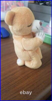 Ty Beanie Babies Rare Retired HOPE Praying Bear New Tag Errors 1st EDITION (B30) Ty Beanie Babies Rare Retired HOPE Praying Bear New Tag Errors 1st EDITION (B30)
