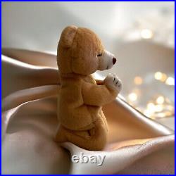 Ty Beanie Babies Rare Retired HOPE Praying Bear with Tags Ty Beanie Babies Rare Retired HOPE Praying Bear with Tags