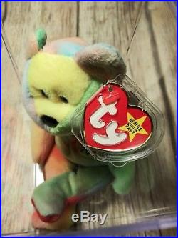 Ty Beanie Babies Rare Retired PEACE w Tag Errors ORIGiiNAL/SUFACE 1st Edition