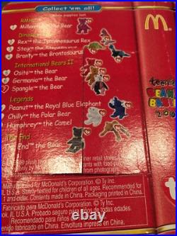 Ty Beanie Babies-Rare! Spangle The Bear McDonalds 1999 in original packaging