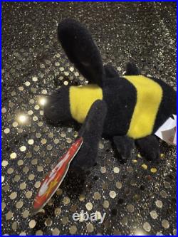 Ty Beanie Babies. Retired Bumble The Bee. Extremely Rare