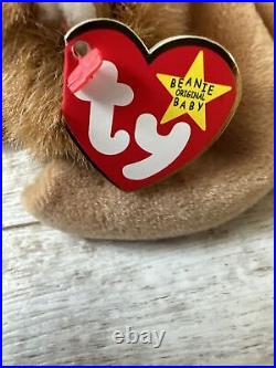 Ty Beanie Babies Roary Lion 1996 RARE, ERRORS (Excellent, Retired, Baby)
