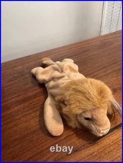 Ty Beanie Babies Roary Lion Plush Retired with Tag Rare