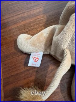 Ty Beanie Babies Roary Lion Plush Retired with Tag Rare
