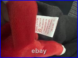 Ty Beanie Babies SNORT RED BULL 1995 RARE ORIGINAL SEE TAG PHOTOS