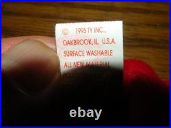 Ty Beanie Babies SNORT RED BULL 1995 RARE ORIGINAL SEE TAG PHOTOS MINT NWT Ty Beanie Babies SNORT RED BULL 1995 RARE ORIGINAL SEE TAG PHOTOS MINT NWT