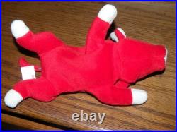 Ty Beanie Babies SNORT RED BULL 1995 RARE ORIGINAL SEE TAG PHOTOS MINT NWT Ty Beanie Babies SNORT RED BULL 1995 RARE ORIGINAL SEE TAG PHOTOS MINT NWT