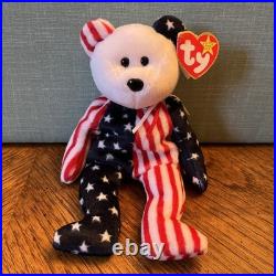 Ty Beanie Babies SPANGLE WHITE FACE-RAREMint Cond. / Tag ERRORS-sales to CHARITY Ty Beanie Babies SPANGLE WHITE FACE-RAREMint Cond. / Tag ERRORS-sales to CHARITY