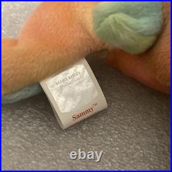 Ty Beanie Babies Sammy 1998 New With Tags Rare With Errors Perfect Condition