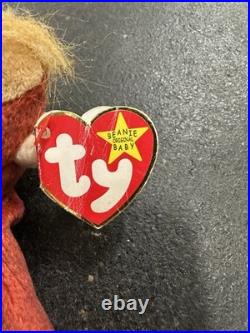 Ty Beanie Babies Schweetheart the Orangutang Toy Rare 1999 Model with Errors