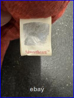 Ty Beanie Babies Schweetheart the Orangutang Toy Rare 1999 Model with Errors