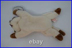 Ty Beanie Babies Snip Cat 1996 RARE, ERRORS (Excellent Retired Tan Brown Baby)