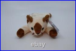 Ty Beanie Babies Snip Cat 1996 RARE, ERRORS (Excellent Retired Tan Brown Baby)