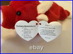 Ty Beanie Babies Snort the Bull Retired Rare 1995 Mint So Cute