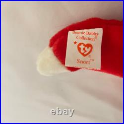 Ty Beanie Babies Snort the Bull Retired Rare 1995 Mint So Cute