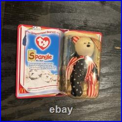 Ty Beanie Babies Spangle The Bear McDonalds New RARE 1999 Never Opened E