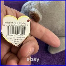 Ty Beanie Babies Spike Rhino 1996 RARE, ERRORS (Excellent, Retired, Baby)