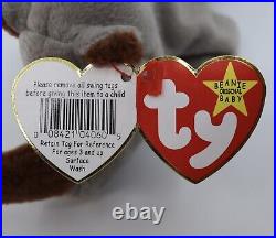 Ty Beanie Babies Spike Rhino 1996 RARE, ERRORS (Excellent, Retired, Baby)