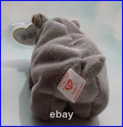 Ty Beanie Babies Spike the Rhinoceros 1996 Retired Rare
