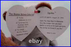 Ty Beanie Babies Spike the Rhinoceros 1996 Retired Rare