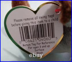 Ty Beanie Babies Spike the Rhinoceros 1996 Retired Rare