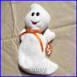 Ty Beanie Babies Spooky Ghost Retired 1995 Plush for Ages 3+ Rare
