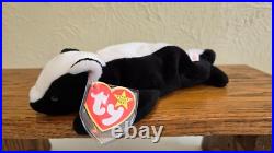 Ty Beanie Babies'Stinky' the Skunk Plush Toy 4017 1995 PVC Rare With Errors Ty Beanie Babies'Stinky' the Skunk Plush Toy 4017 1995 PVC Rare With Errors