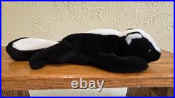 Ty Beanie Babies'Stinky' the Skunk Plush Toy 4017 1995 PVC Rare With Errors Ty Beanie Babies'Stinky' the Skunk Plush Toy 4017 1995 PVC Rare With Errors