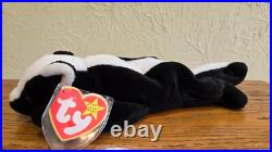 Ty Beanie Babies'Stinky' the Skunk Plush Toy 4017 1995 PVC Rare With Errors Ty Beanie Babies'Stinky' the Skunk Plush Toy 4017 1995 PVC Rare With Errors