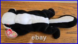 Ty Beanie Babies'Stinky' the Skunk Plush Toy 4017 1995 PVC Rare With Errors Ty Beanie Babies'Stinky' the Skunk Plush Toy 4017 1995 PVC Rare With Errors