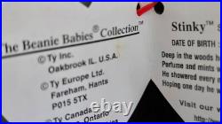 Ty Beanie Babies'Stinky' the Skunk Plush Toy 4017 1995 PVC Rare With Errors Ty Beanie Babies'Stinky' the Skunk Plush Toy 4017 1995 PVC Rare With Errors