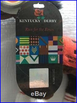 Ty Beanie Babies Street Sense The Horse 2007 Kentucky Derby Winner Visa Tag Rare