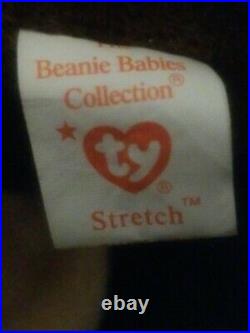 Ty Beanie Babies Stretch Ostrich 1997 RARE, ERRORS (Retired, Baby)