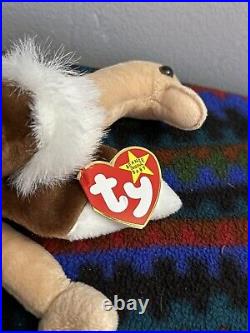 Ty Beanie Babies Stretch Ostrich 1997 RARE, ERRORS (Retired, Baby)