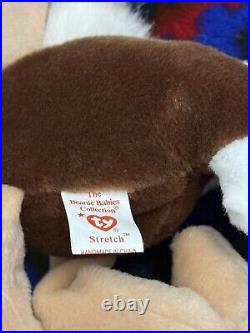 Ty Beanie Babies Stretch Ostrich 1997 RARE, ERRORS (Retired, Baby)