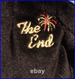 Ty Beanie Babies The End Bear 1999 RARE Tag Errors Mint Collector