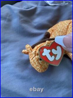 Ty Beanie Babies Twigs Giraffe 1993 Rare Retired Collectible Original Bag W Tag