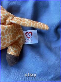 Ty Beanie Babies Twigs Giraffe 1993 Rare Retired Collectible Original Bag W Tag