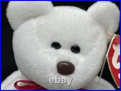 Ty Beanie Babies VALENTINO & VALENTINA-Retired-RARE-See Description-TAG Errors