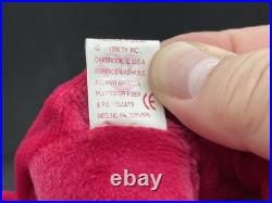 Ty Beanie Babies VALENTINO & VALENTINA-Retired-RARE-See Description-TAG Errors