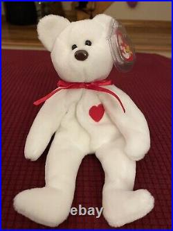 Ty Beanie Babies Valentino New W Tag Protector Ultra Rare Retired Mint