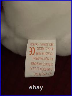 Ty Beanie Babies Valentino New W Tag Protector Ultra Rare Retired Mint