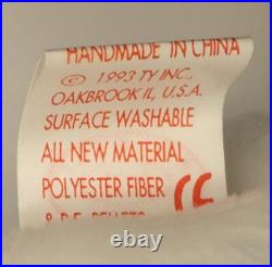 Ty Beanie Babies Valentino The Bear RARE With Errors (Retired)