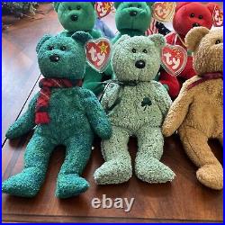 Ty Beanie Babies Vintage Bear Plush Toys Rare Tag Error ST And Tush Tags